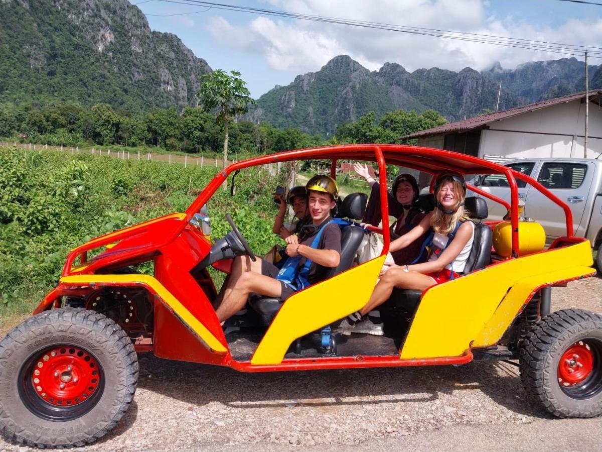 Vang Vieng Chill House Exteriör bild